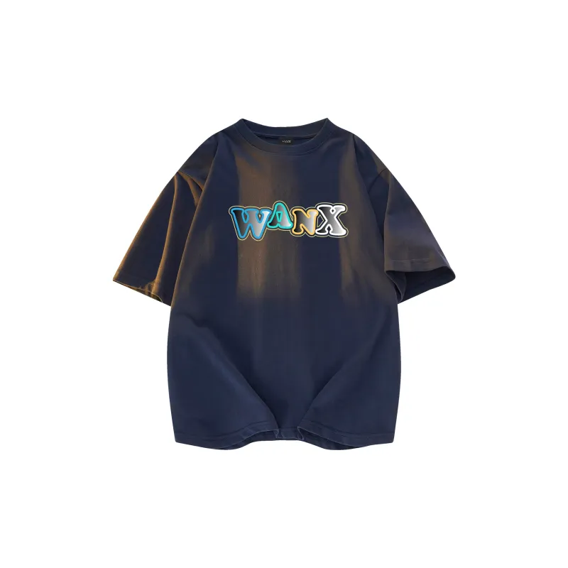 WANX Short Sleeved T Shirts Unisex-13