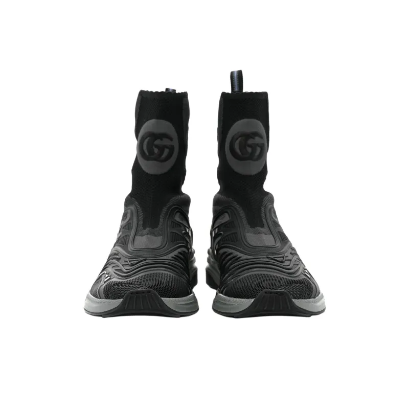 GUCCI Ultrapace R Mid 'Black Grey'-6