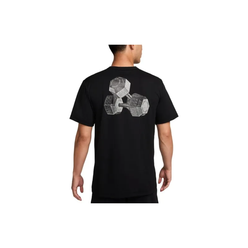 Nike T Shirts Men Black-1