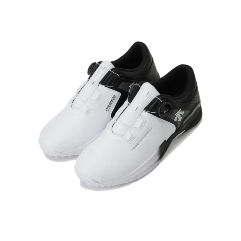 DESCENTE R90 Anti Slip Wear Resistant Low Top Casual Shoes Men's Black-1