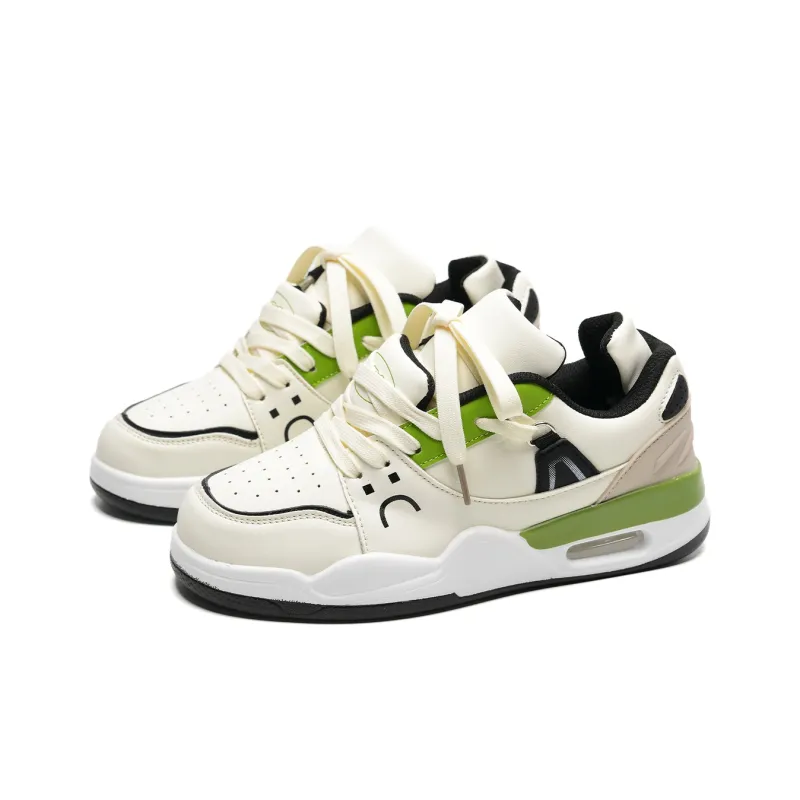 Circle Small Coverage Slip Resistant Lightweight Height Increasing Low Top Skateboard Shoes Unisex-14