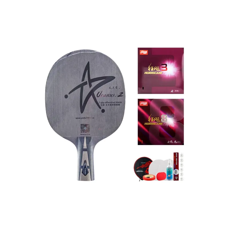 YINHE Ping Pong Paddles Unisex All Wood-23