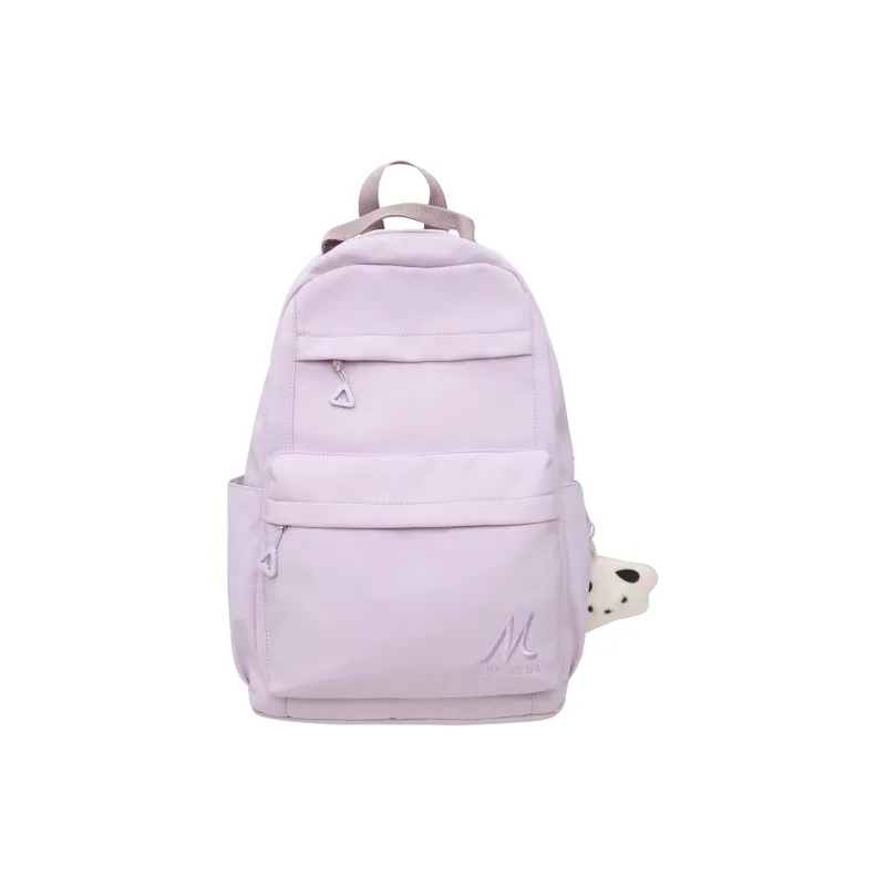 NX DOUGHNUT Oxford Backpack Unisex Ecru/Black/Violet/Light Blue-14