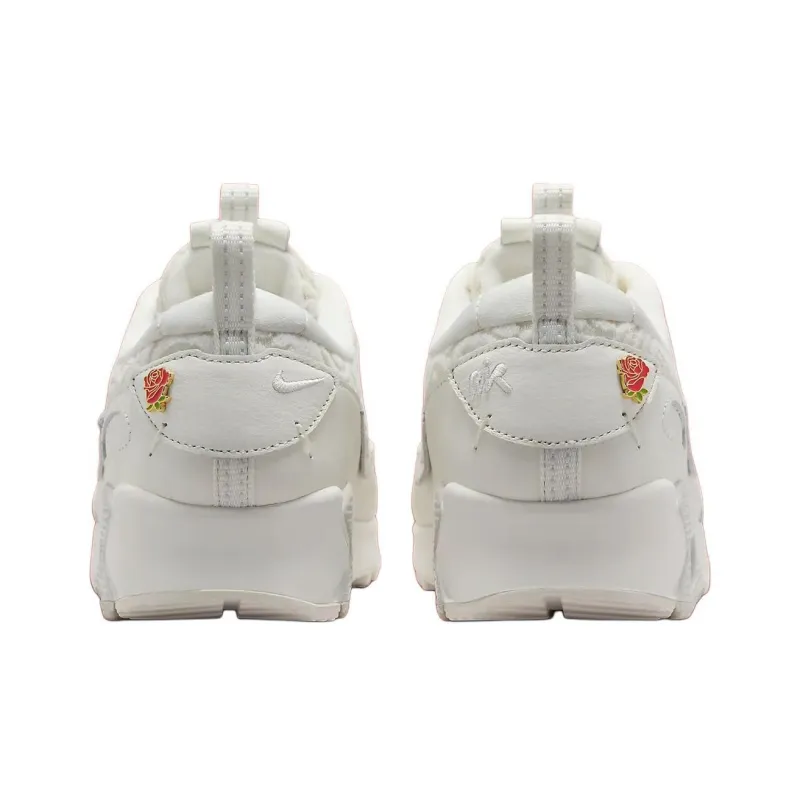 Nike Air Max 90 Futura Slip Resistant Low Top Skateboard Shoes Men's White Gray-4