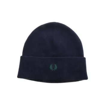 FRED PERRY Logo embroidered Beanie Hat