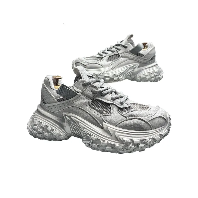 Topland Height Increasing Low Top Chunky Sneakers Men's-5