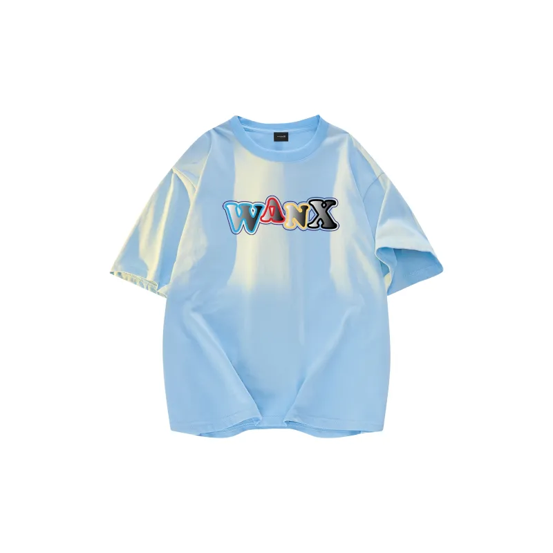 WANX Short Sleeved T Shirts Unisex-20