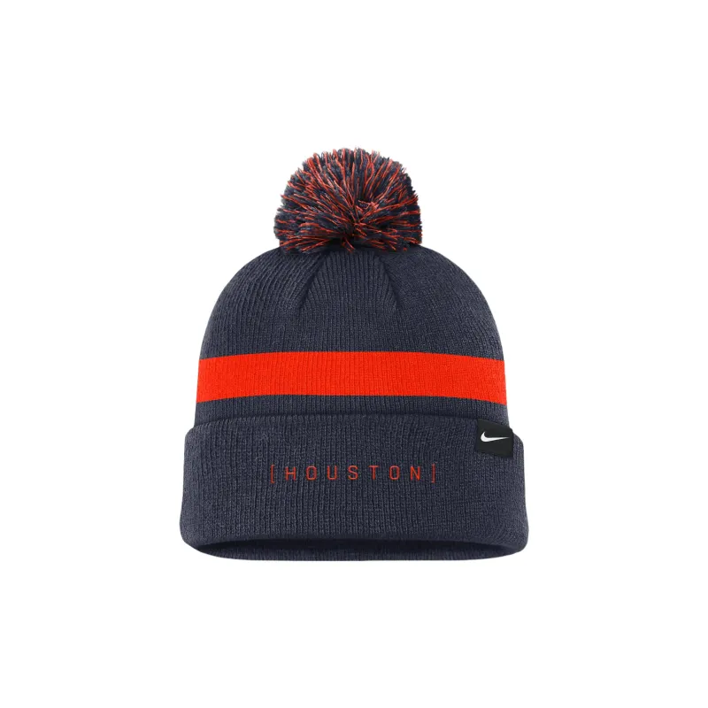 Nike Houston Astros Hometown Peak Men's Nike Mlb Cuffed Pom Beanie-1