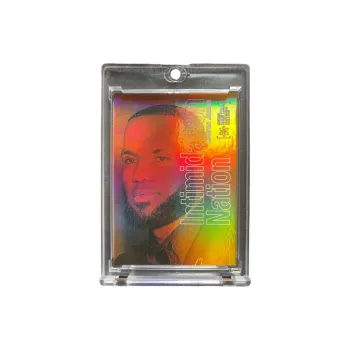UPPER DECK James LeBron Player Card Extra Large Scale Gold Portrait Card Universal Acceptance Sports Cards 1 Pc