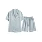 Blue XN93948-Large Striped Couple Men's