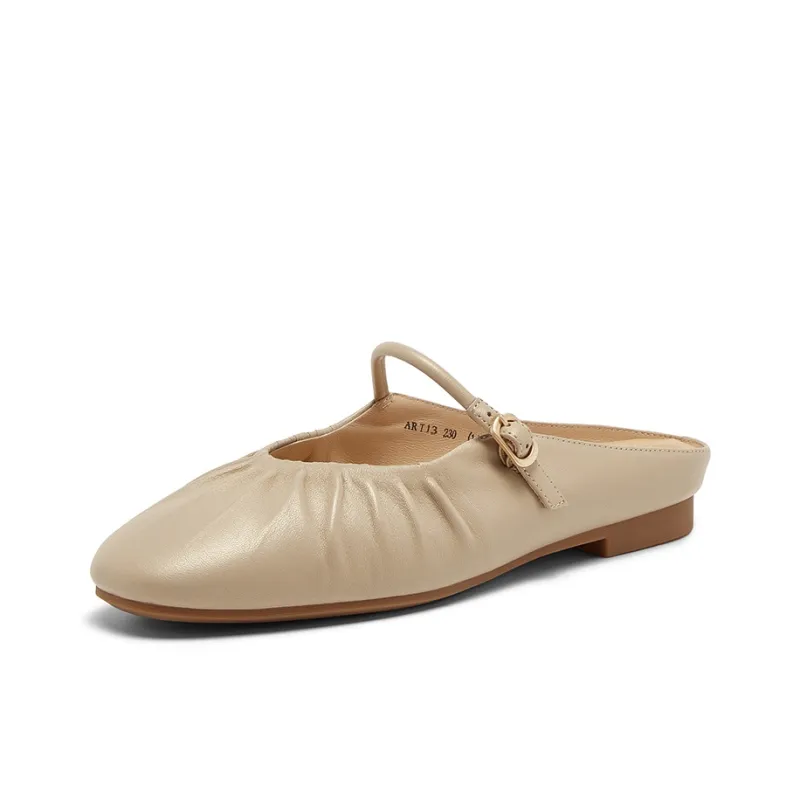 BATA Rubber Sole Slip Resistant Wrap toe Slippers Women's-4