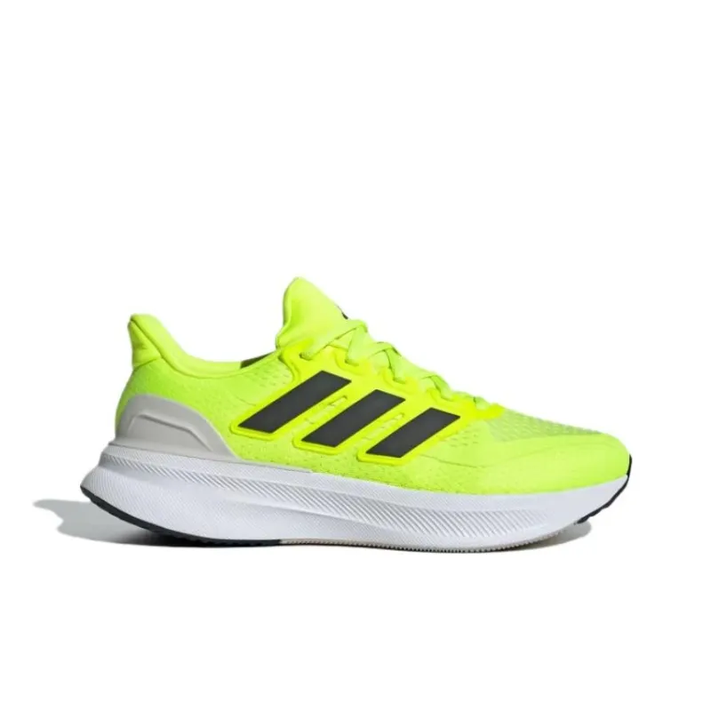 Adidas ULTRARUN 5 Anti Slip Wear Resistant Low Top Running Shoes Men's Neon Yellow-1