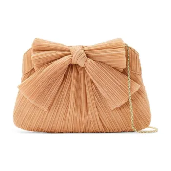 Loeffler Randall Polyester Clutch Women's Light Orange