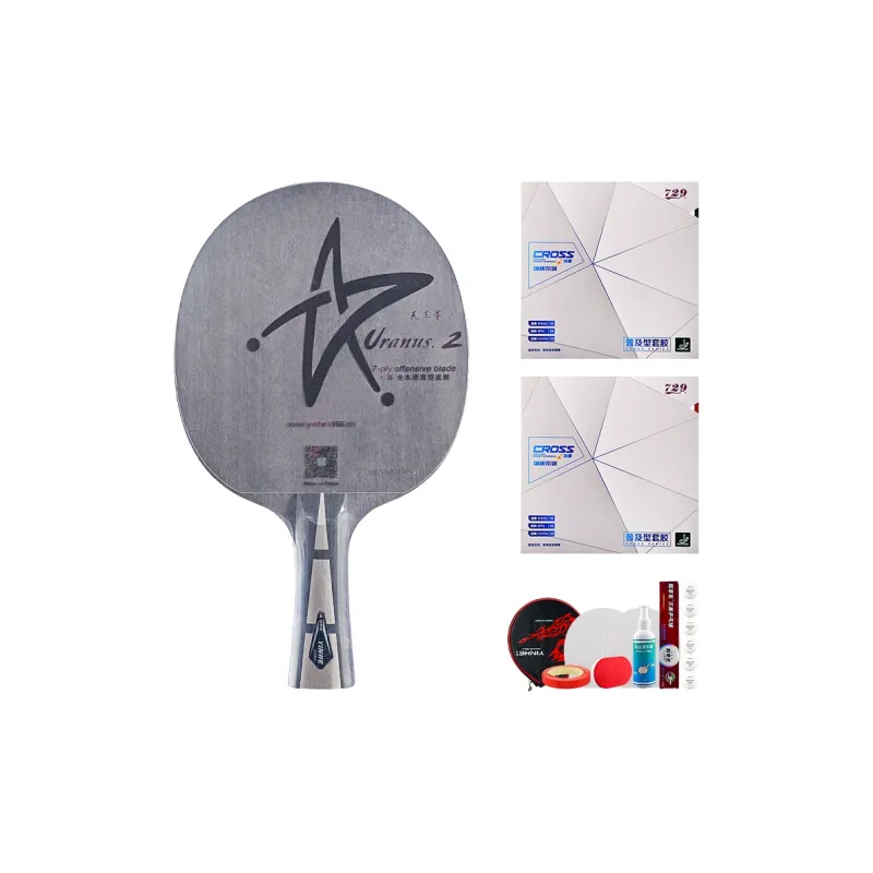 YINHE Ping Pong Paddles Unisex All Wood-6