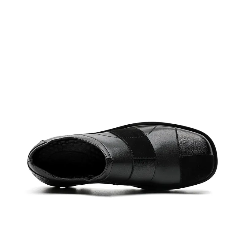 Beidouniao Casual Shoes Men's Black-1