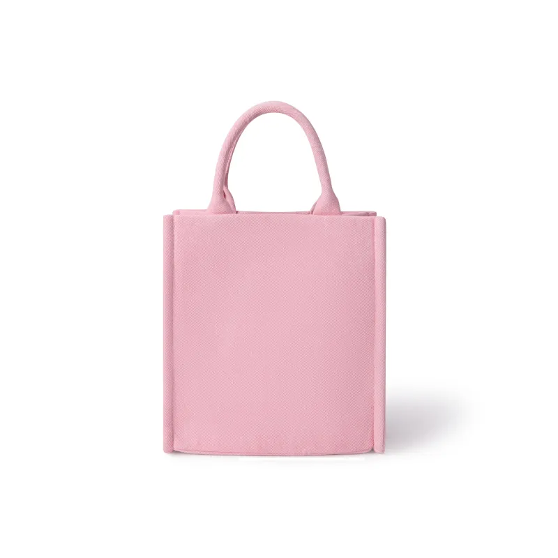 Lee Fabric Tote Bag, Shopping Bag, Crossbody Bag, One Shoulder Handbag Regular Women's Pink-3