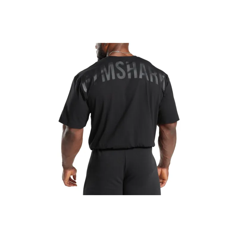 GYMSHARK T-Shirts Men Black-1