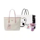 Pink+Exclusive Shopping Bag+Greeting Card+Dried Flower-with Charm