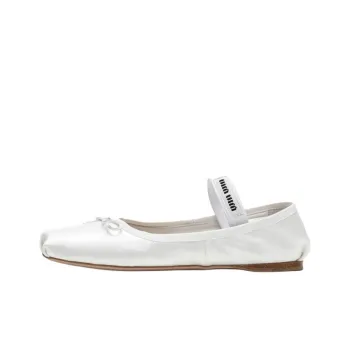 MIU MIU Casual Single Shoes Women's White