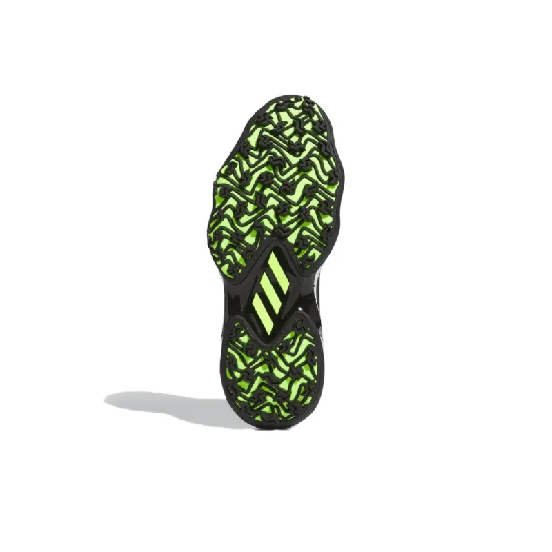 Adidas Codechaos Boa 25 Spikeless Golf Core Black Lucid Lemon Cloud White-4