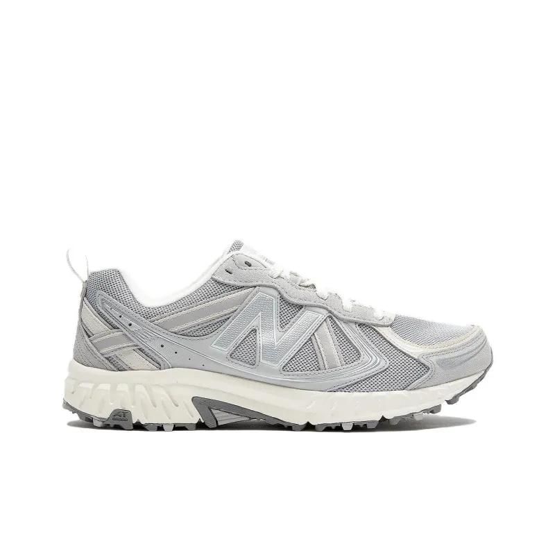 New Balance NB 410 Anti Slip Wear Resistant Low Top Casual Running Shoes Unisex Silver Gray-2