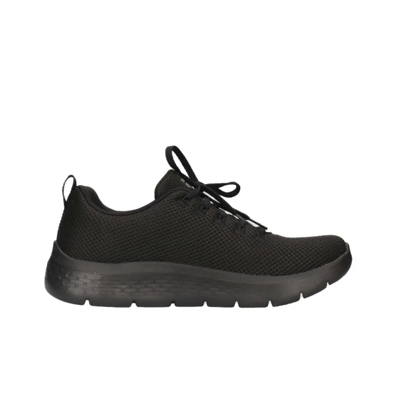Skechers Go Walk Fle Slip Resistant, Abrasion Resistant, Breathable Low Top Running Shoes Men's Black-1