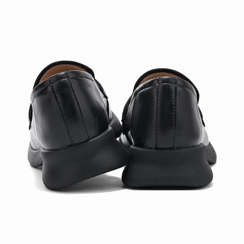 KEKAFU Loafers Women's Beige/Black/Brown-13