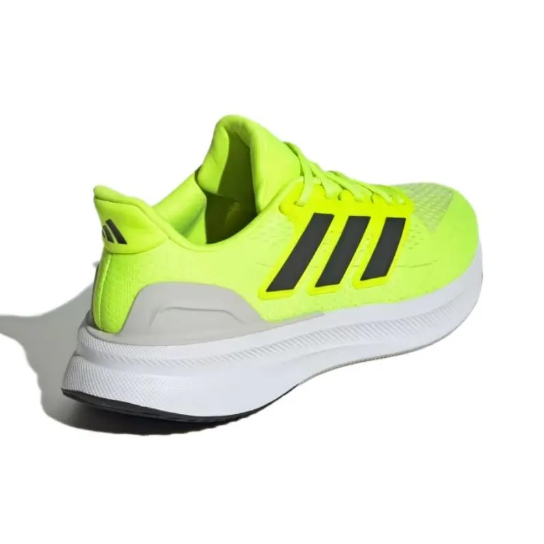 Adidas ULTRARUN 5 Anti Slip Wear Resistant Low Top Running Shoes Men's Neon Yellow-3
