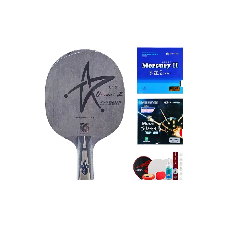 YINHE Ping Pong Paddles Unisex All Wood-11