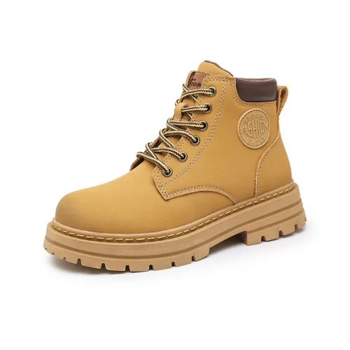 Concubine Beauty Work Boots Unisex High-Top