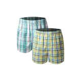 Classic Plaid 2 Pack (Gray Green Plaid+Yellow Green Plaid)