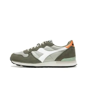 Diadora Camaro Anti Slip Wear Resistant Low Top Casual Running Shoes Unisex Green