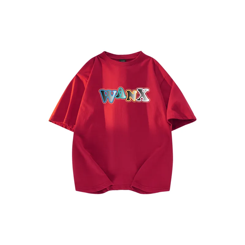 WANX Short Sleeved T Shirts Unisex-7