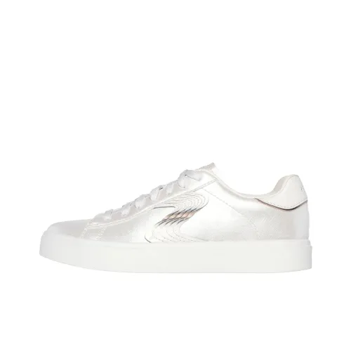 Skechers Eden LX Anti-Slip Wear-Resistant Low-Top Skateboard Shoes Women's Ecru