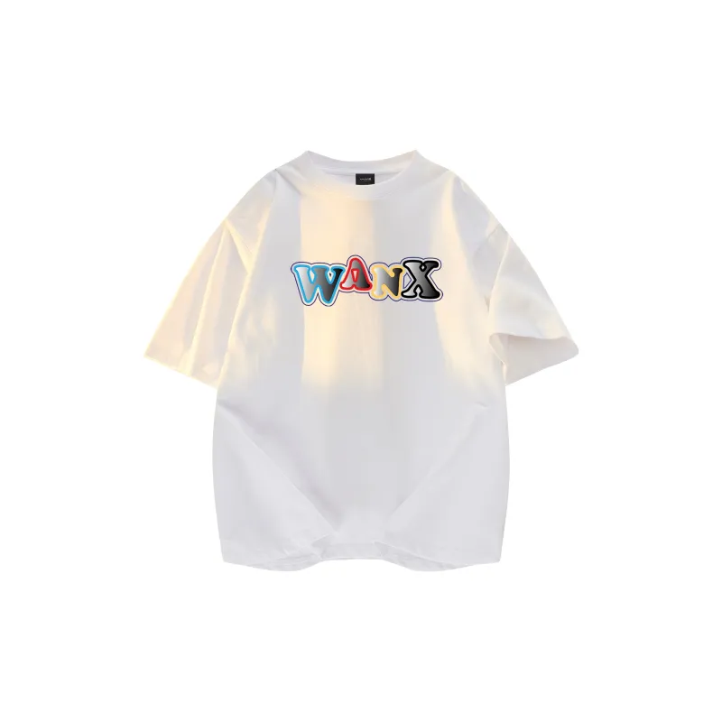WANX Short Sleeved T Shirts Unisex-4