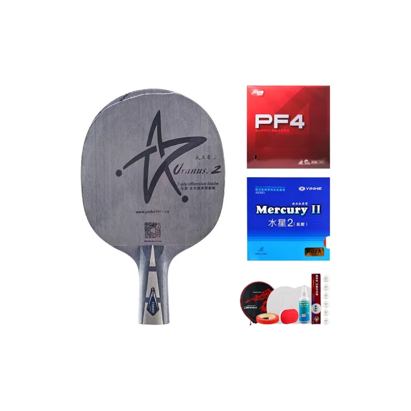 YINHE Ping Pong Paddles Unisex All Wood-13