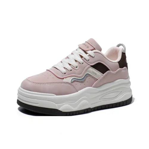 LXVB Anti-Slip Wear-Resistant Low-Top Skateboard Shoes Women's