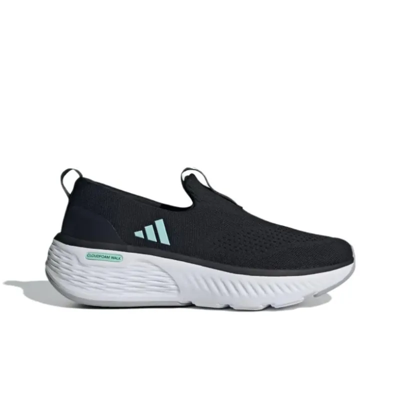 Adidas Slip Resistant And Breathable Low Top Casual Shoes Women's Black Green-1