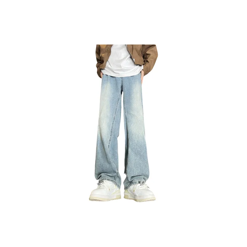 FASTFISH Jeans Unisex Light Blue-1