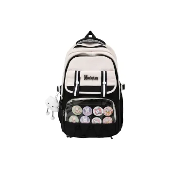 NX DOUGHNUT Nylon Backpack Women's Black/Pink/Burgundy/Blue/Khaki