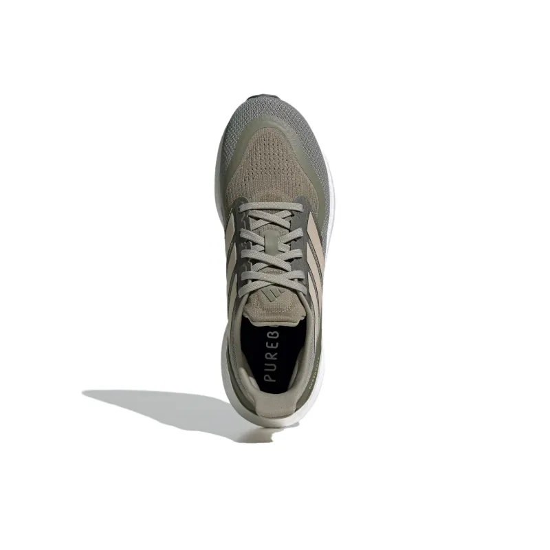 Adidas Pureboost 5 Silver Pebble Wonder Beige Olive Strata-4