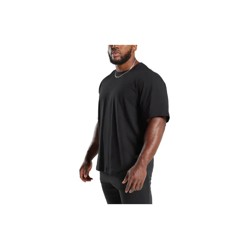 GYMSHARK T-Shirts Men Black-2
