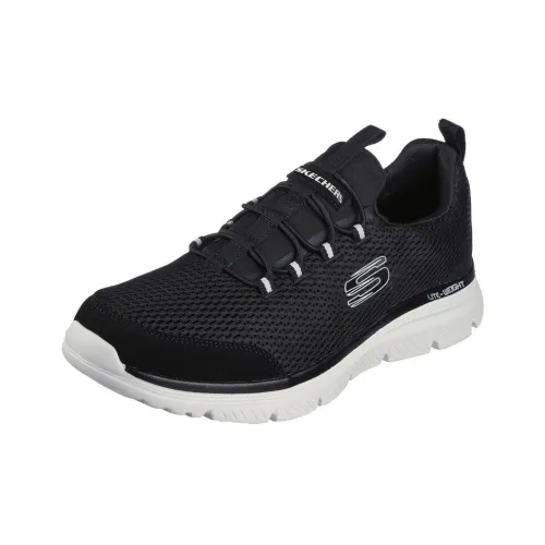 Skechers BURNS 2.0 Non-slip Lightweight Low-Top Casual Shoes Men's Black