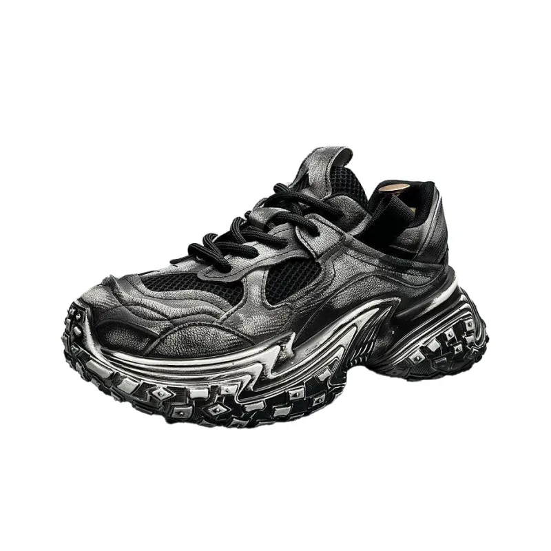 Topland Height Increasing Low Top Chunky Sneakers Men's-1
