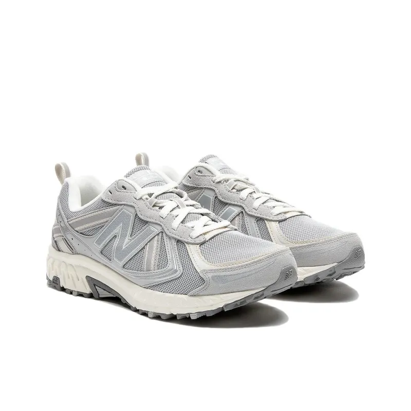 New Balance NB 410 Anti Slip Wear Resistant Low Top Casual Running Shoes Unisex Silver Gray-3