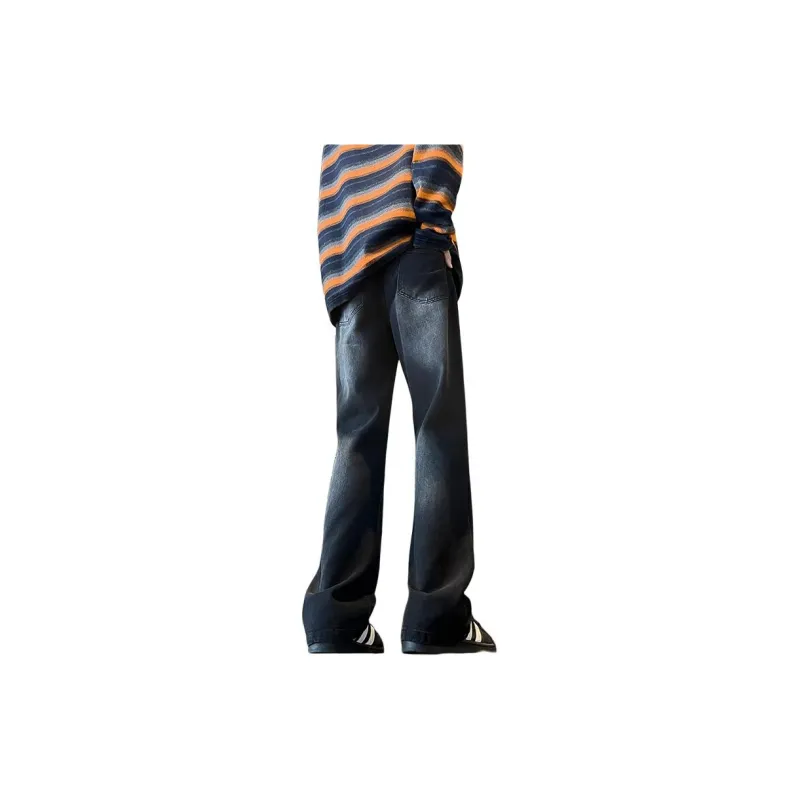 VIPGOOSE Jeans Unisex Classic Black-19