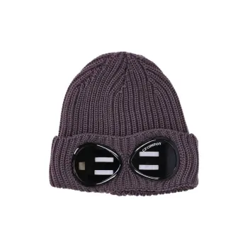 C.P.Company Goggles detail Ribbed Beanie