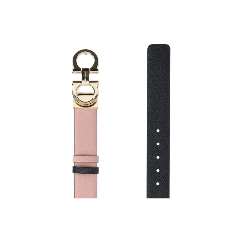 Ferragamo Monogram Gancini Reversibile Buckled Belt-2