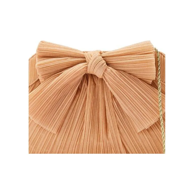 Loeffler Randall Polyester Clutch Women's Light Orange-4