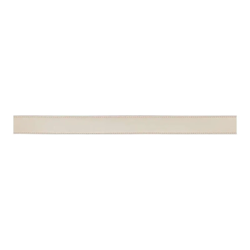 GIVENCHY Two-Tone Design Calfskin Leather Belts Women's White Width: 3CM-1